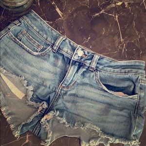 Jean shorts by Pink